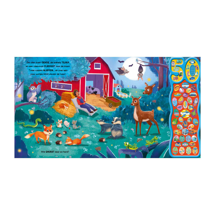 Rebo Publishers - Rebo Publishers Boerderijgeluiden - 50-geluiden