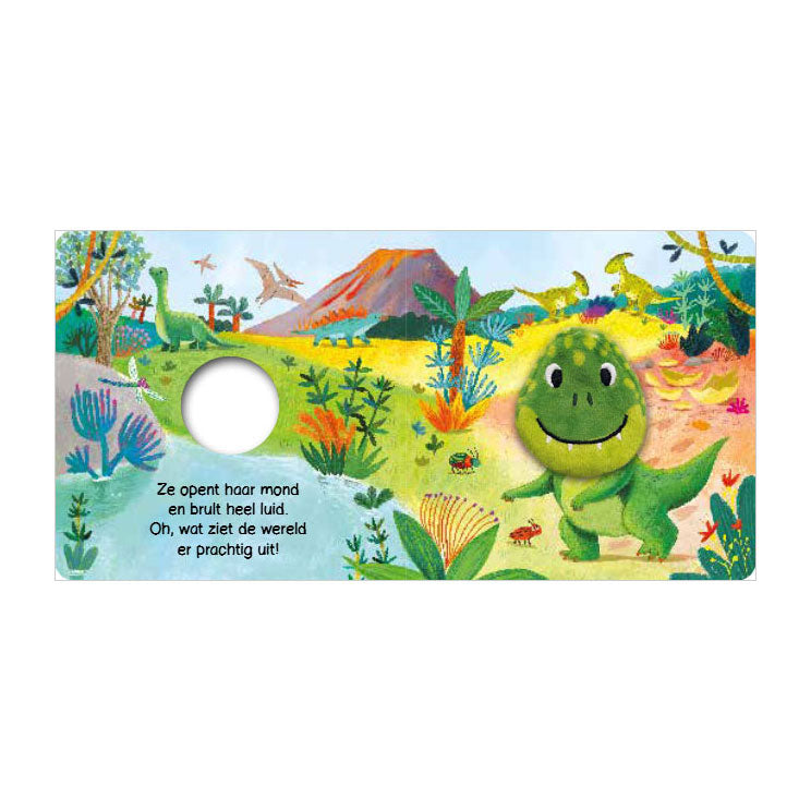 Rebo Publishers - Rebo Publishers Kleine dino - vingerpopboek