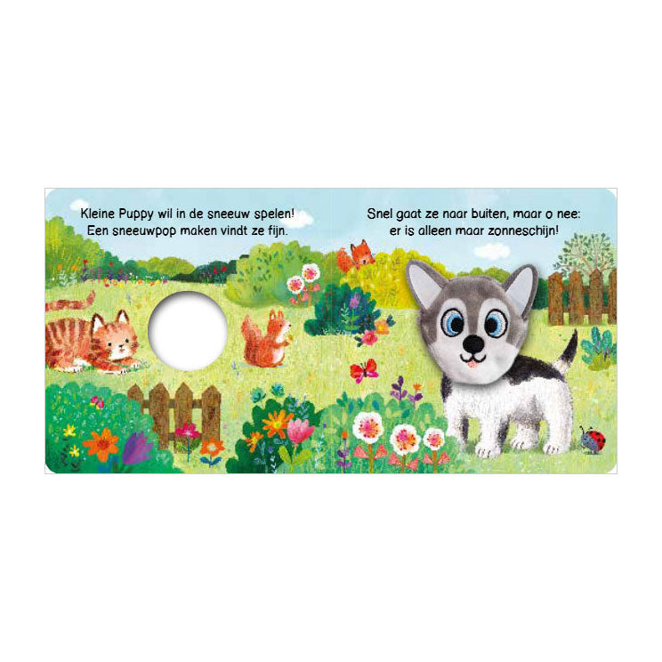 Rebo Publishers - Rebo Publishers Kleine puppy - vingerpopboek