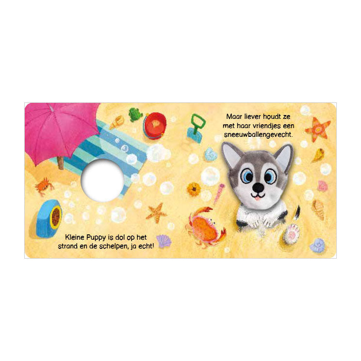 Rebo Publishers - Rebo Publishers Kleine puppy - vingerpopboek