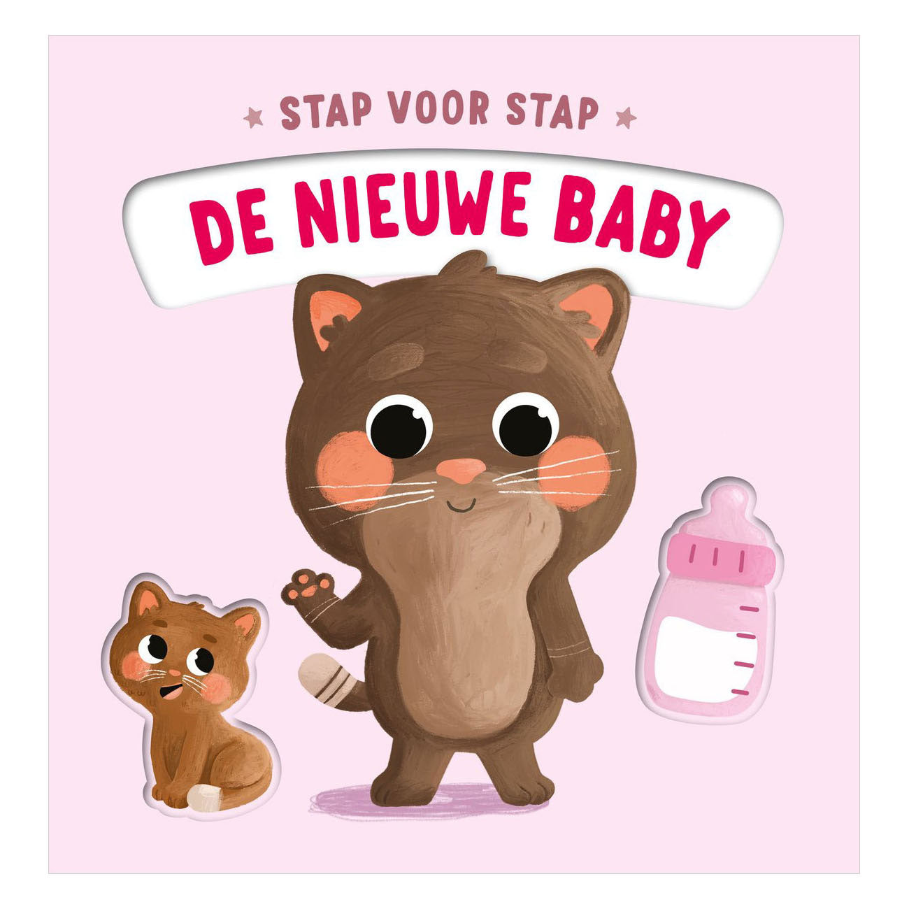 Rebo Publishers - Rebo Publishers De nieuwe baby - stap voor stap kartonboekje