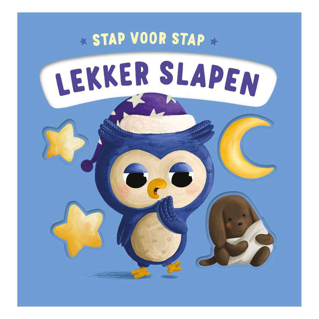Rebo Publishers - Rebo Publishers Lekker slapen - stap voor stap kartonboekje
