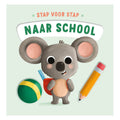 Rebo Publishers - Rebo Publishers Naar school - stap voor stap kartonboekje