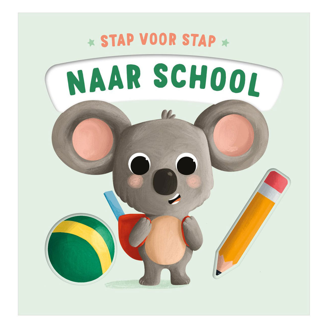 Rebo Publishers - Rebo Publishers Naar school - stap voor stap kartonboekje