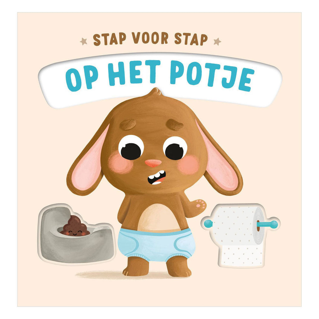 Rebo Publishers - Rebo Publishers Op het potje - stap voor stap kartonboekje