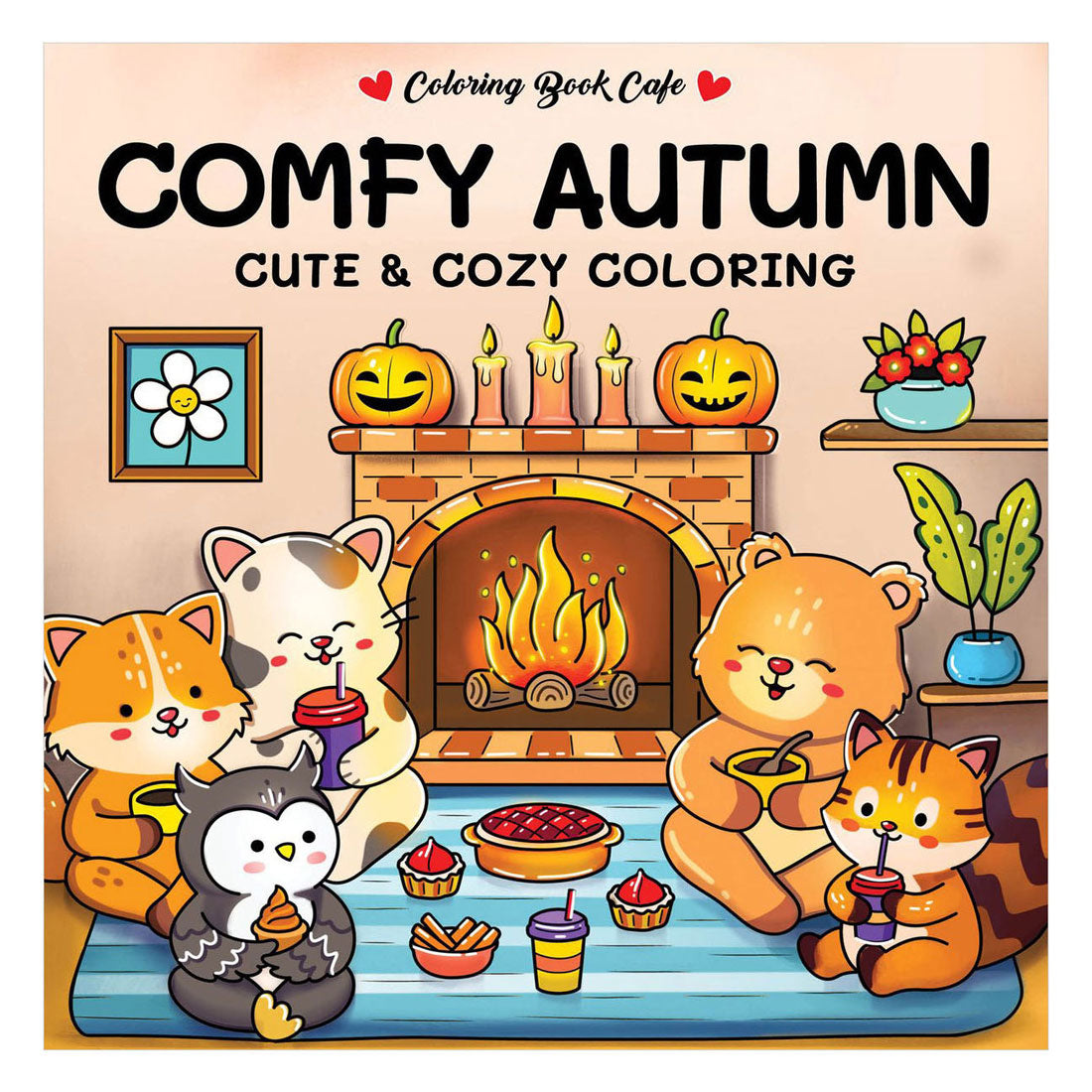 Rebo Publishers - Rebo Publishers Comfy autumn - cute & cozy kleurboek