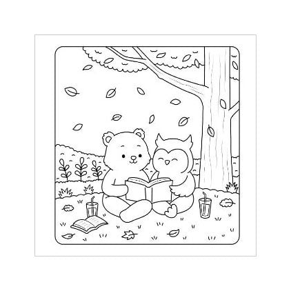 Rebo Publishers - Rebo Publishers Comfy autumn - cute & cozy kleurboek