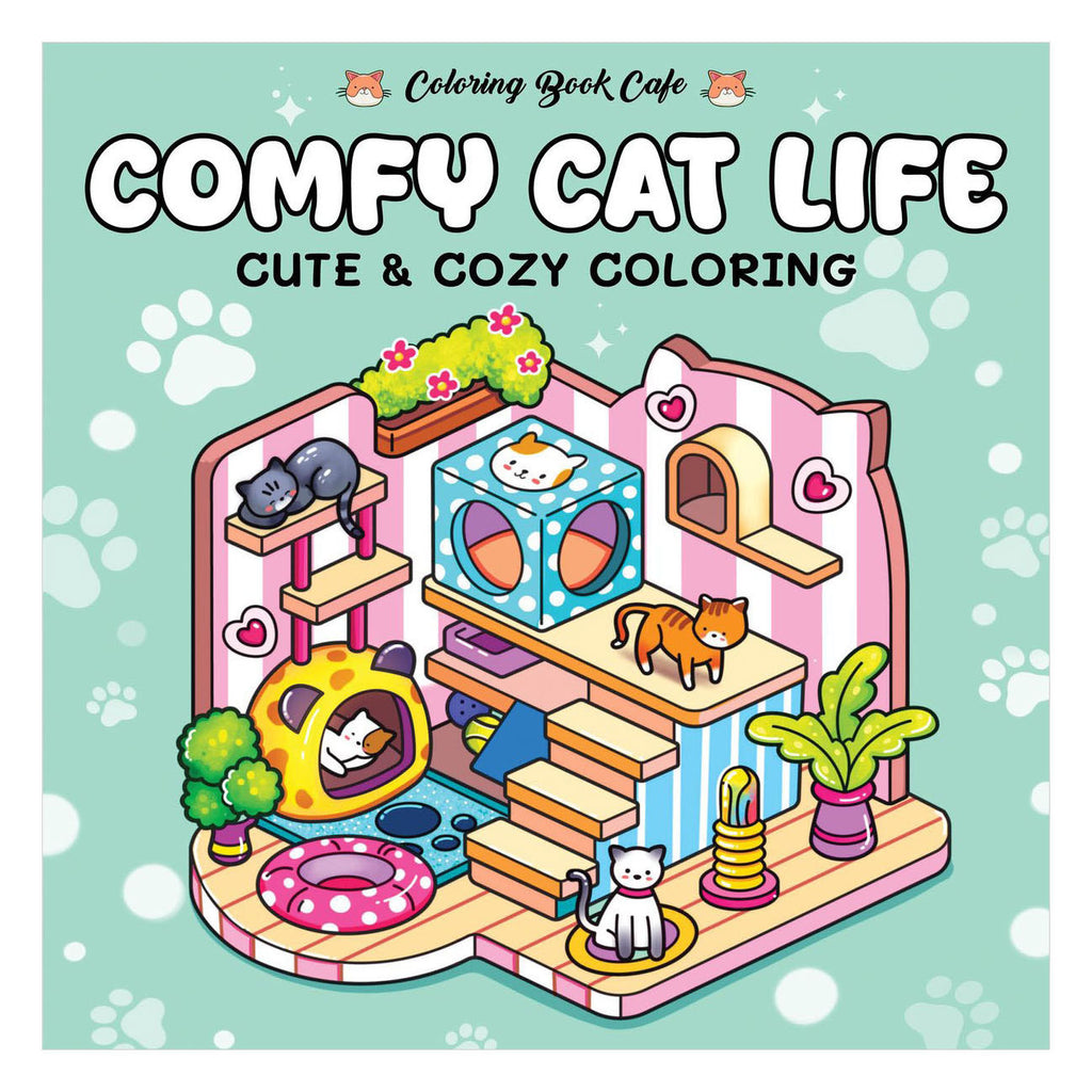 Rebo Publishers - Rebo Publishers Comfy cat life - cute & cozy kleurboek