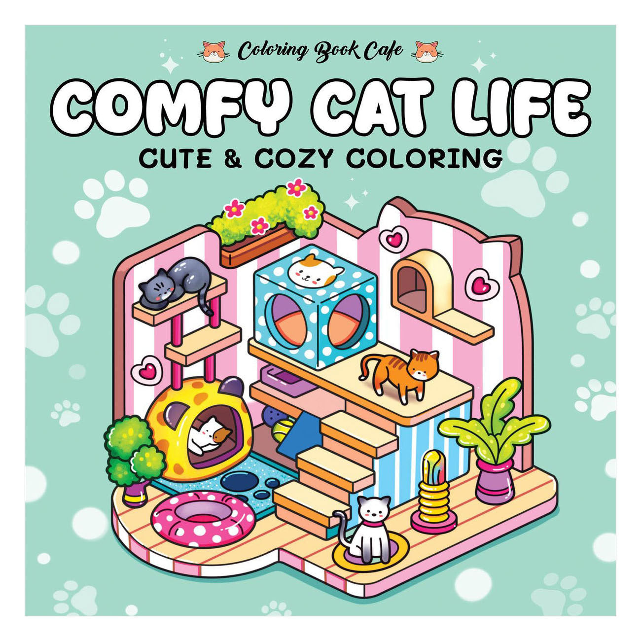 Rebo Publishers - Rebo Publishers Comfy cat life - cute & cozy kleurboek