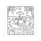 Rebo Publishers - Rebo Publishers Comfy summer - cute & cozy kleurboek