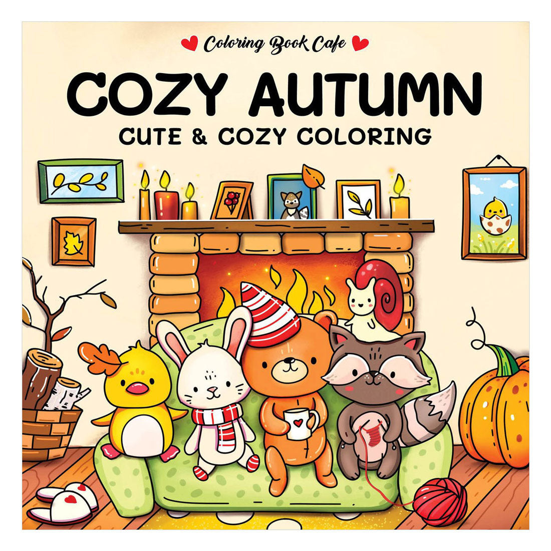 Rebo Publishers - Rebo Publishers Cozy autumn - cute & cozy kleurboek