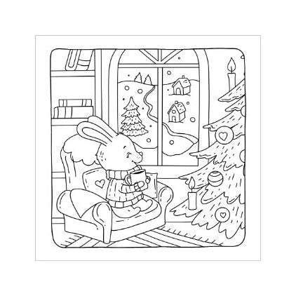 Rebo Publishers - Rebo Publishers Cozy christmas - cute & cozy kleurboek
