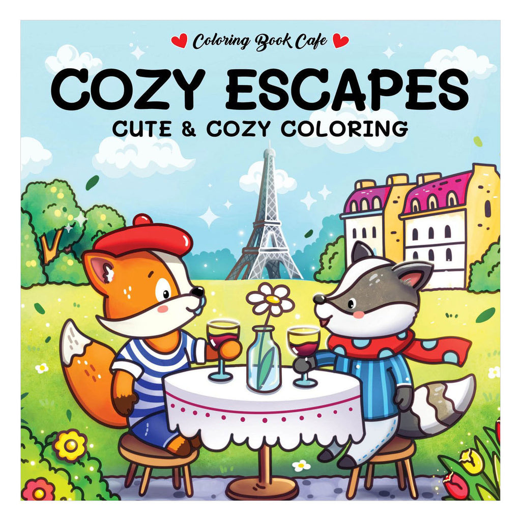 Rebo Publishers - Rebo Publishers Cozy escapes - cute & cozy kleurboek