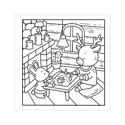 Rebo Publishers - Rebo Publishers Cozy escapes - cute & cozy kleurboek