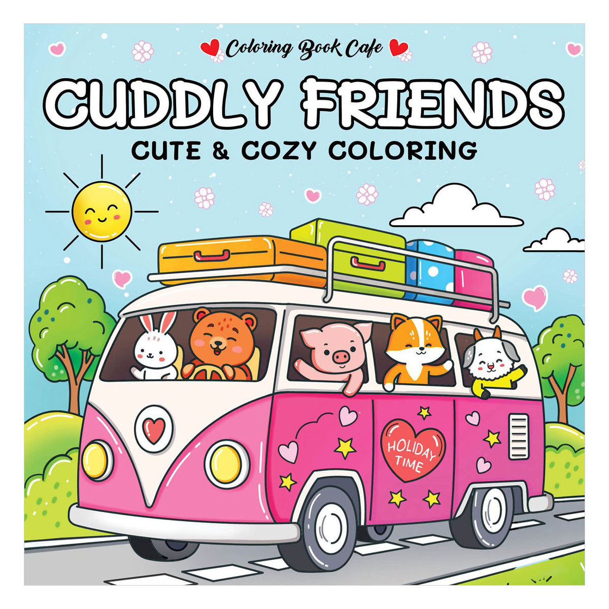 Rebo Publishers - Rebo Publishers Cuddly friends - cute & cozy kleurboek