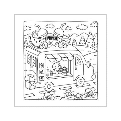 Rebo Publishers - Rebo Publishers Cute shop - cute & cozy coloring. 6+