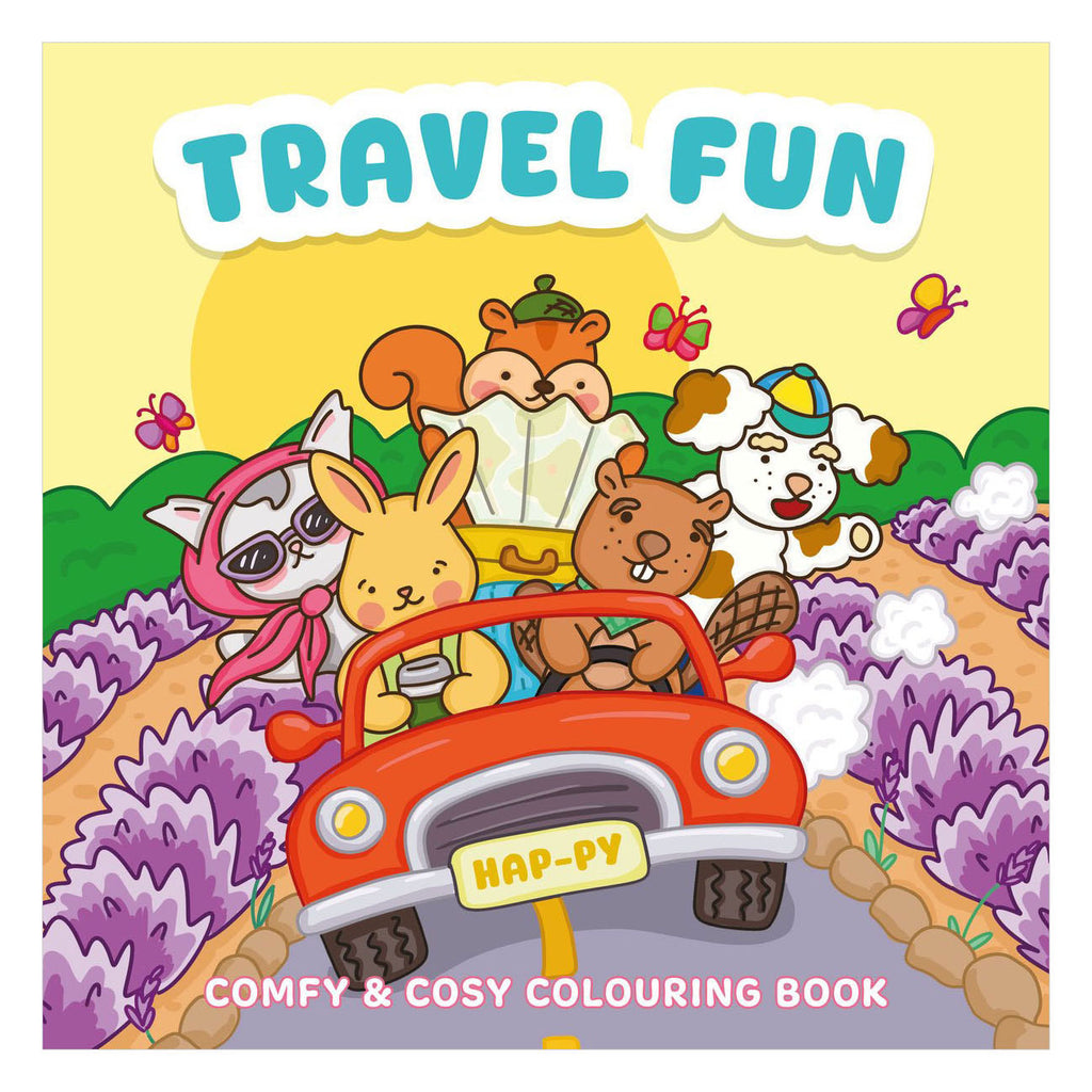 Rebo Publishers - Rebo Publishers Travel fun - comfy & cosy kleurboek