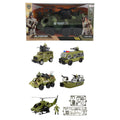 Toi-toys toi toys alfafox militair voertuig met accessoires