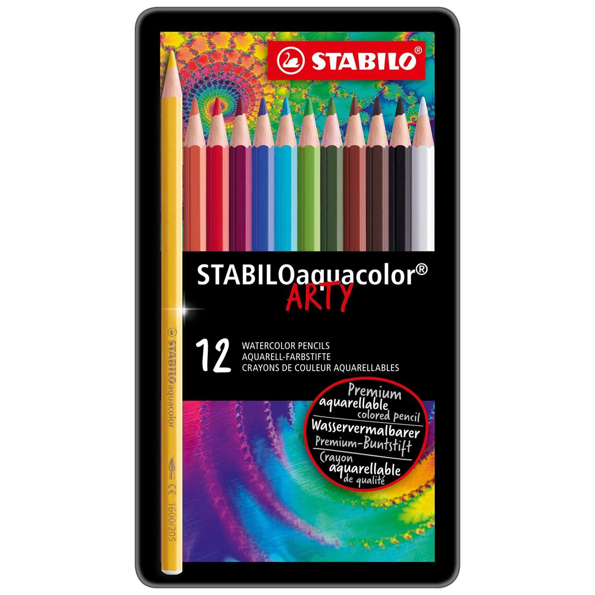 Stabilo aquacolor potloden 12 kleuren