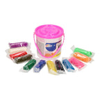 Creative Craft Group - Creative Craft Group Emmertje met gekleurde klei 12 stuks