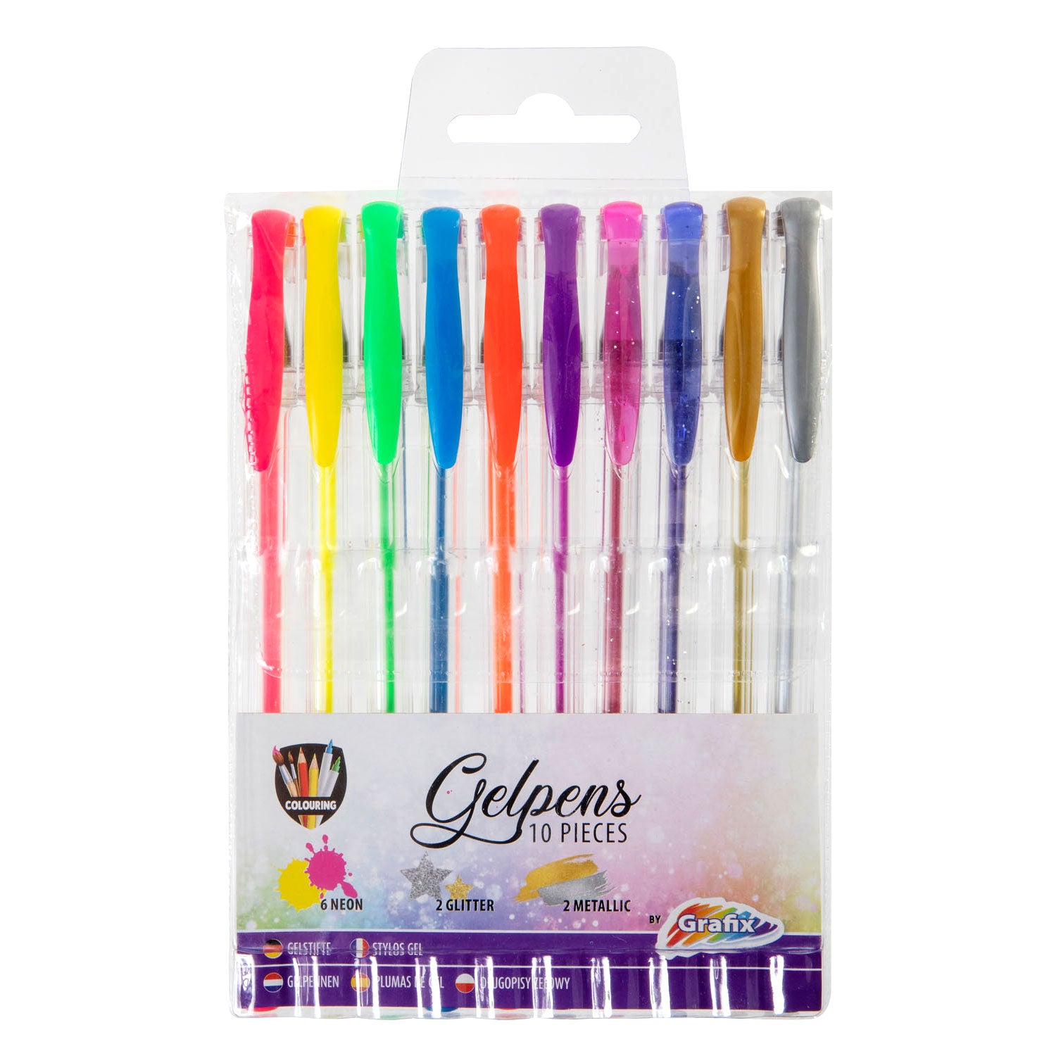 Creative Craft Group - Creative Craft Group Gelpennen 10 stuks
