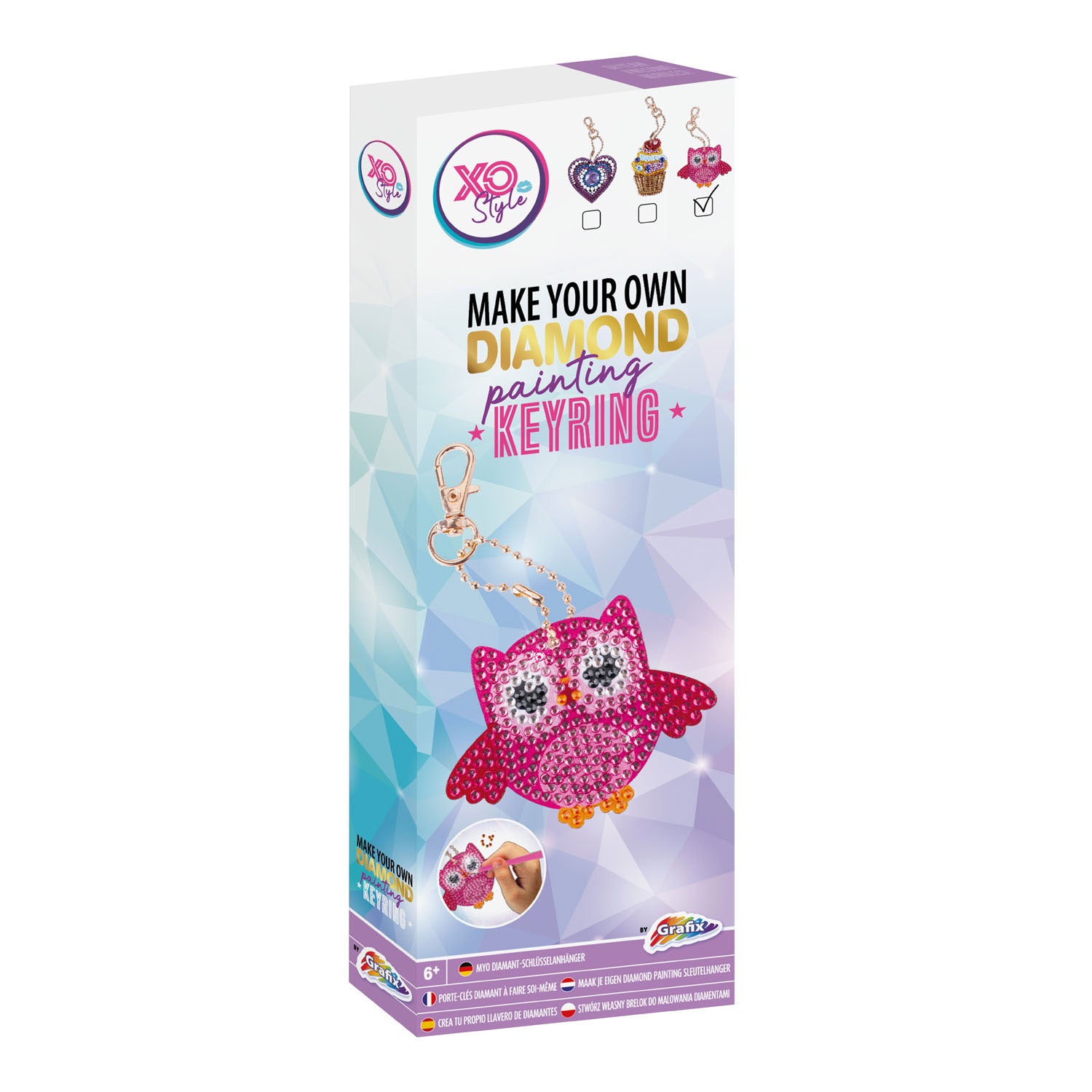 Creative Craft Group - Creative Craft Group Diamant sleutelhanger maken