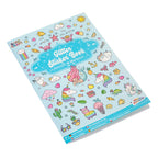 Creative craft group glitter stickerboek a5 - blauw