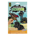 Creative craft group scratch set magneten dinosaurus, 10st.