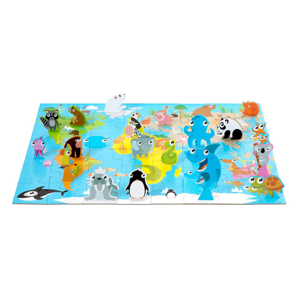 Grafix 3D-puzzel Dieren van de Wereld (40x50cm)