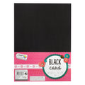 Creative Craft Group - Creative Craft Group Hobbykarton zwart a4 10 vellen