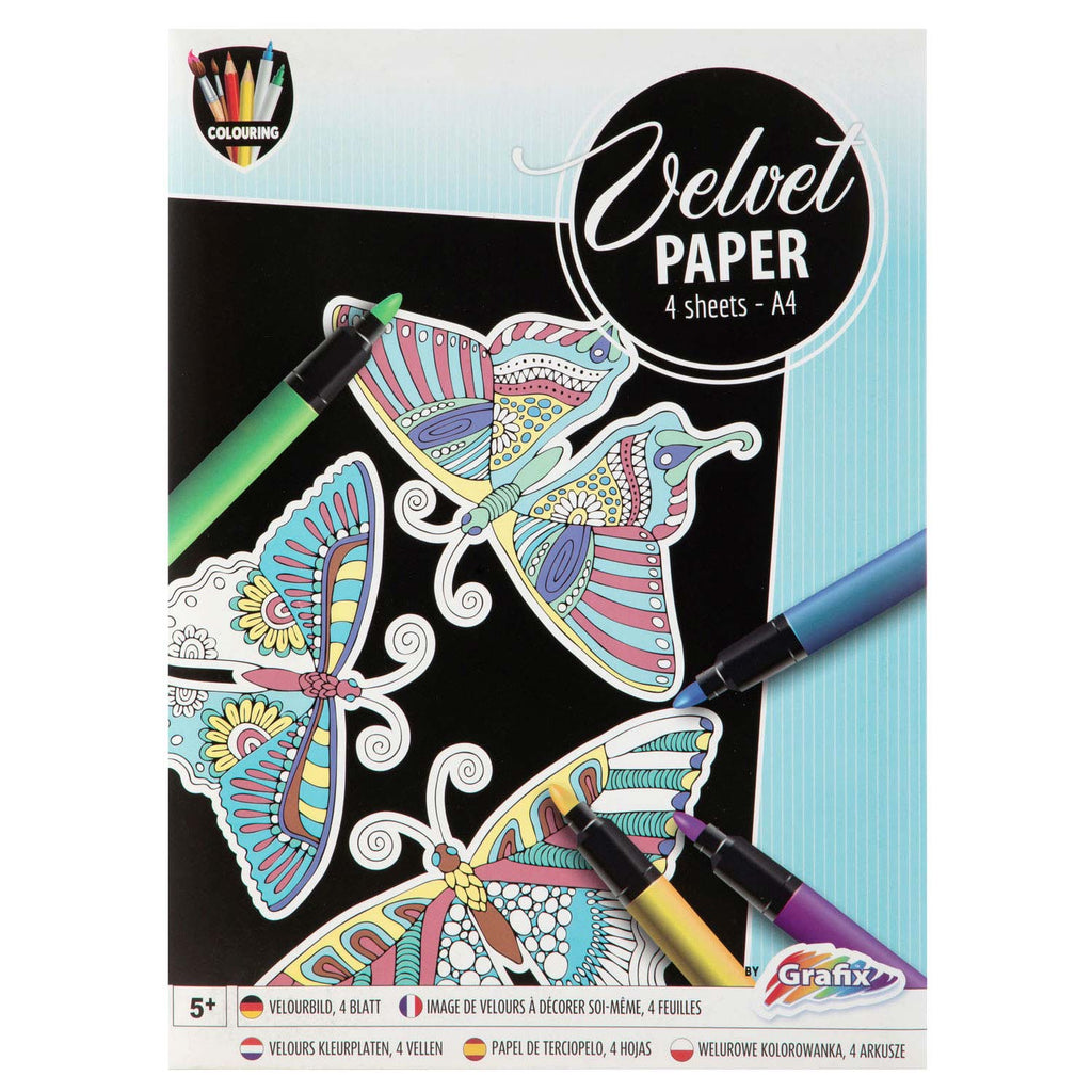 Creative Craft Group - Creative Craft Group Knutselset fluweel papier
