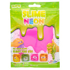 Fluffy slime neon kleuren 4 assorti | 24 stuks