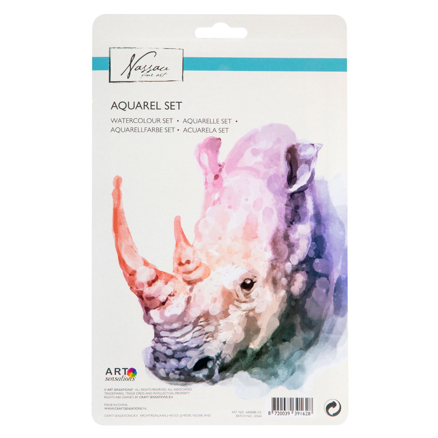 Nassau Fine Art - Nassau Fine Art Nassau aquarel verfset 18 kleuren
