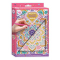 Grafix maak je eigen diamond painting notebook roze