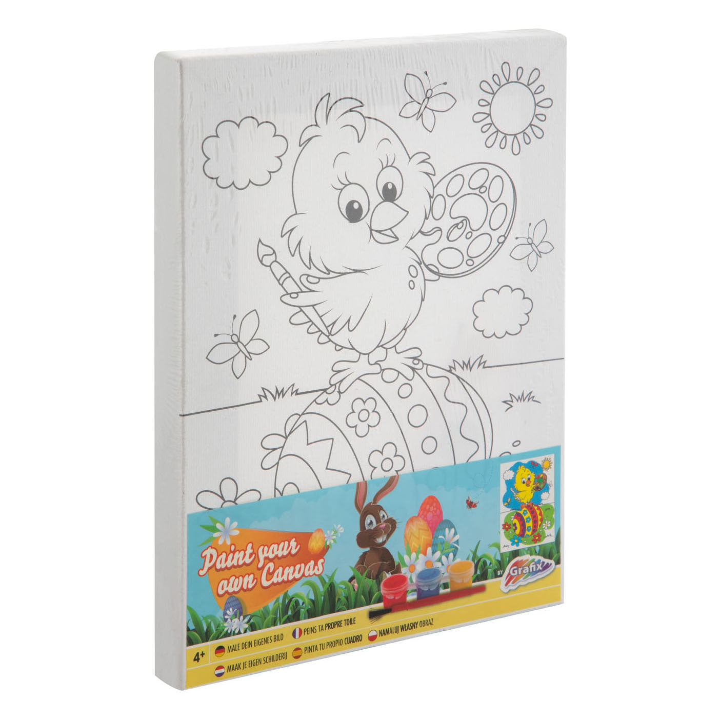 Creative Craft Group - Creative Craft Group Maak je eigen canvas schilderij pasen