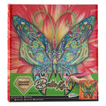 Grafix canvas diamond painting vlinder, 30x30cm