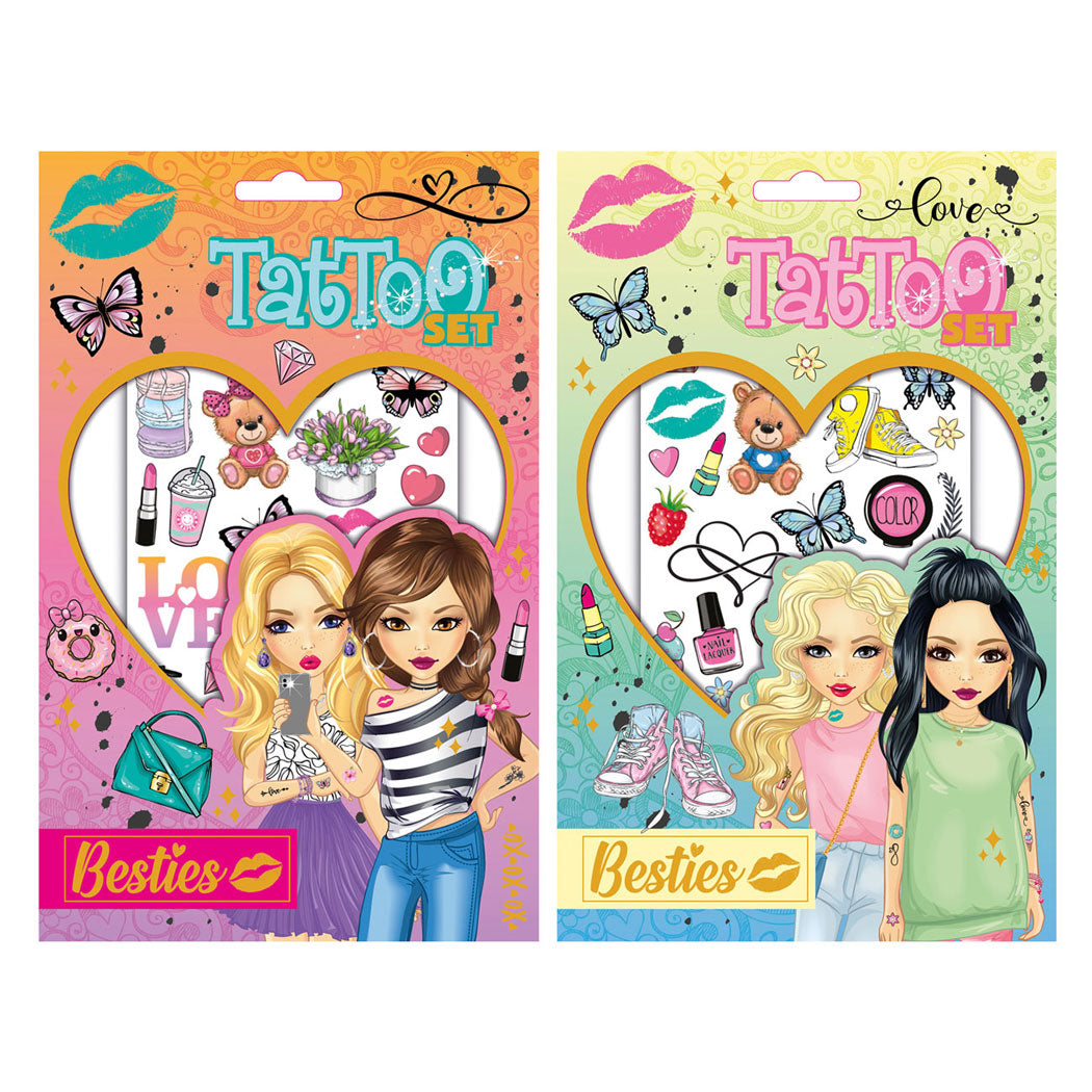 Besties - tattoo set