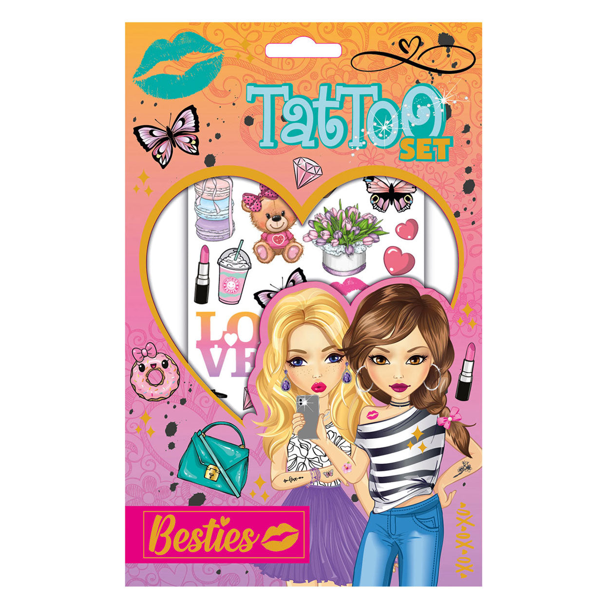 Besties - tattoo set