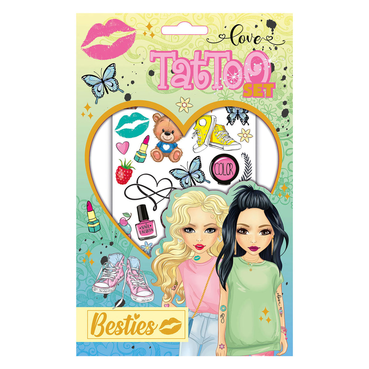 Besties - tattoo set
