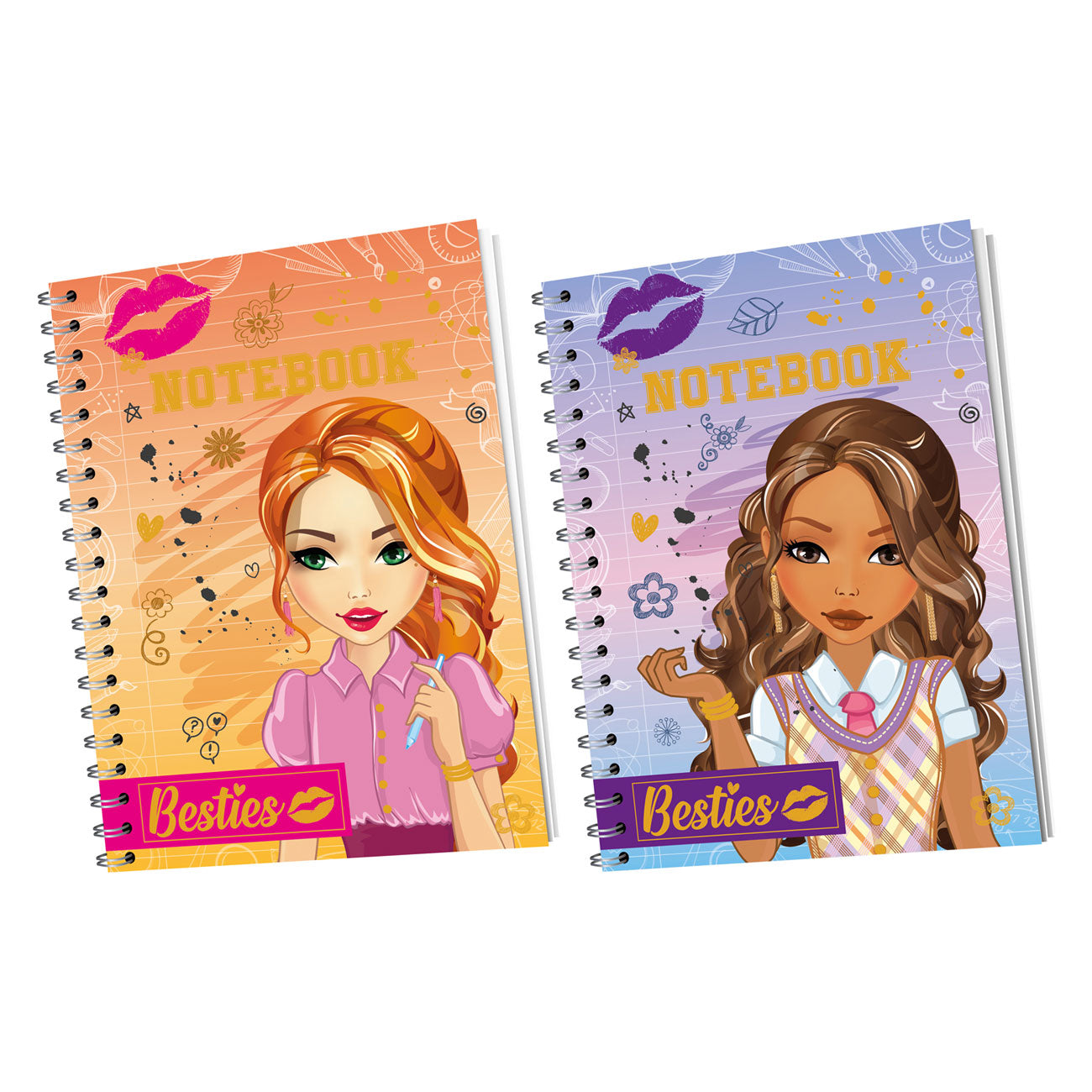 Besties - notitieboek a6 60 gelinieerde vellen