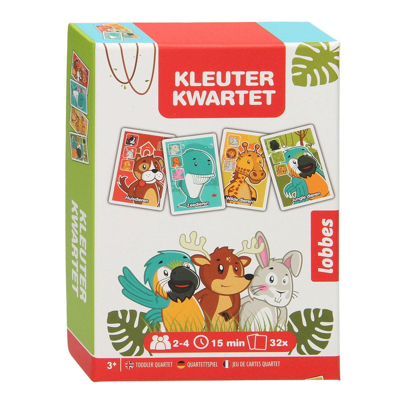 Lobbes - Lobbes Kleuter kwartet jumbo dieren