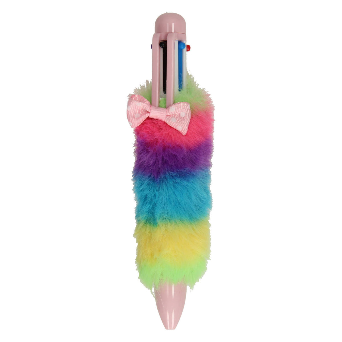 Grafix - Grafix Meerkleurenpen fluffy regenboog