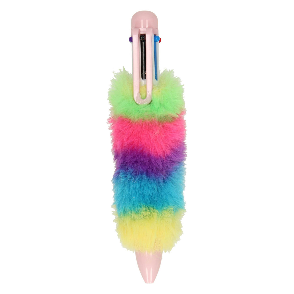 Grafix - Grafix Meerkleurenpen fluffy regenboog