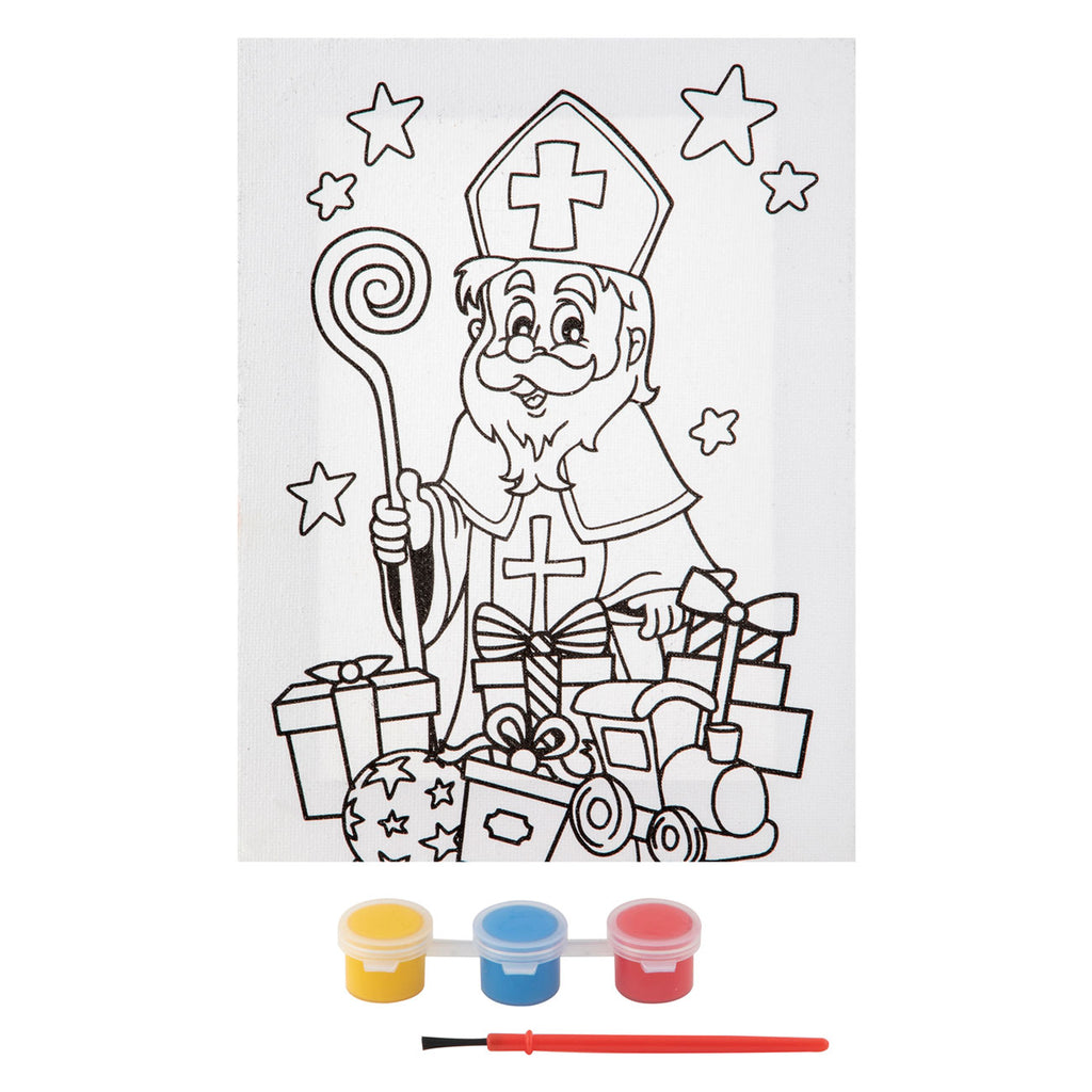 Grafix canvas schilderij sinterklaas