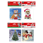 Grafix - Grafix Maak je eigen kerstkaarten diamond painting 2st.