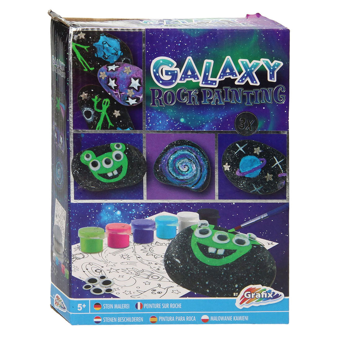 Grafix stenen schilderen galaxy