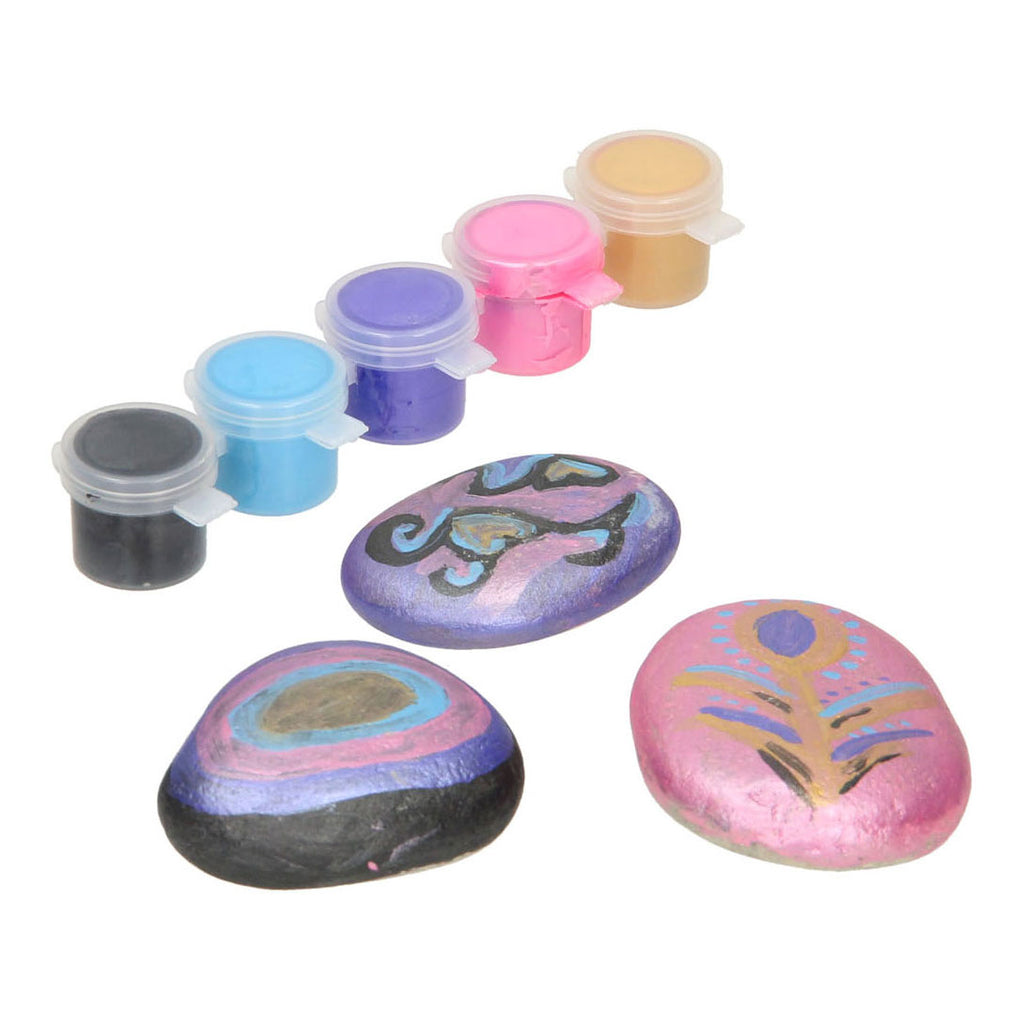 Grafix - Grafix Stenen schilderen metallic