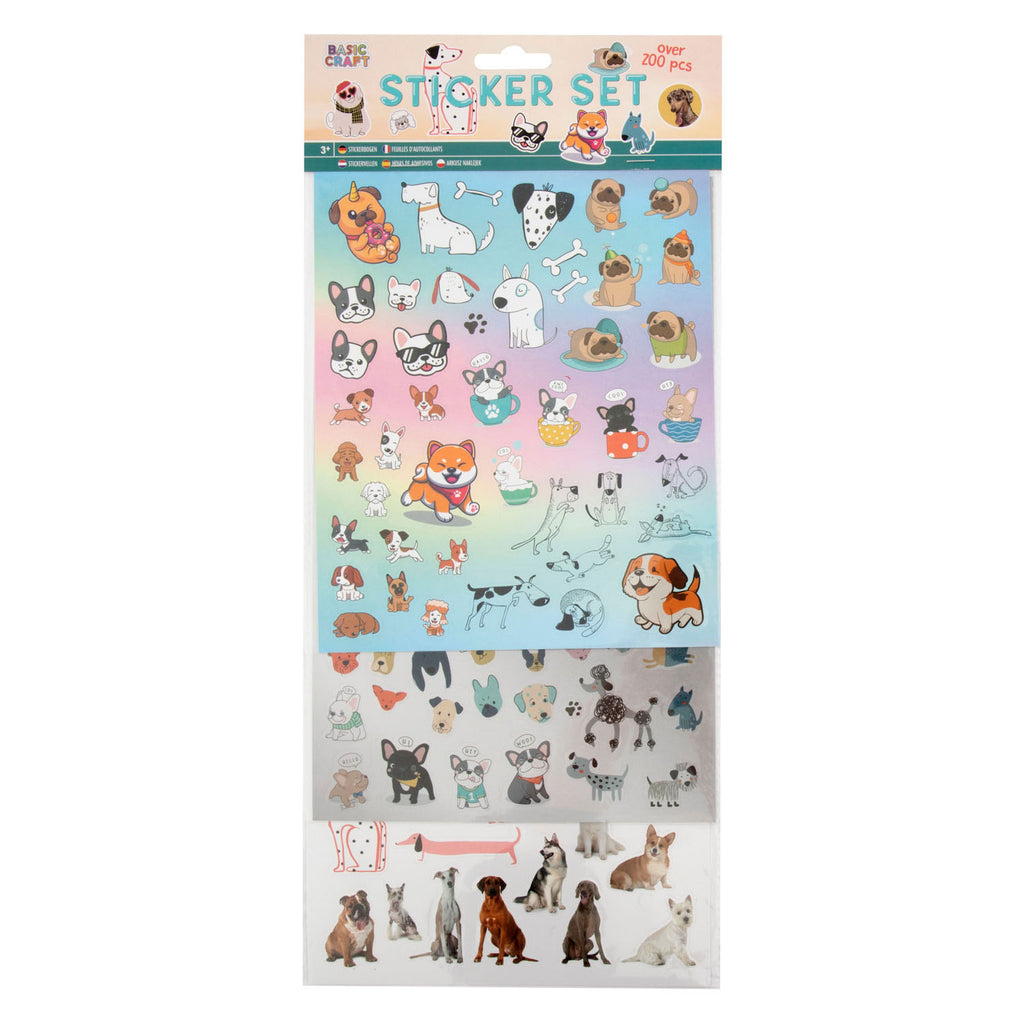 Creative Craft Group - Creative Craft Group Stickerset honden 100st.