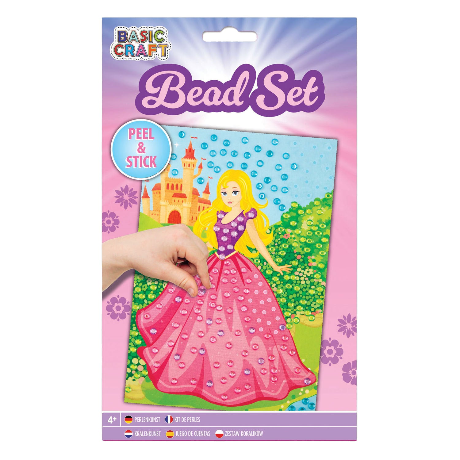 Creative Craft Group - Creative Craft Group Sticker kralenkunst - prinses