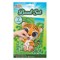 Creative craft group sticker kralenkunst - tijger